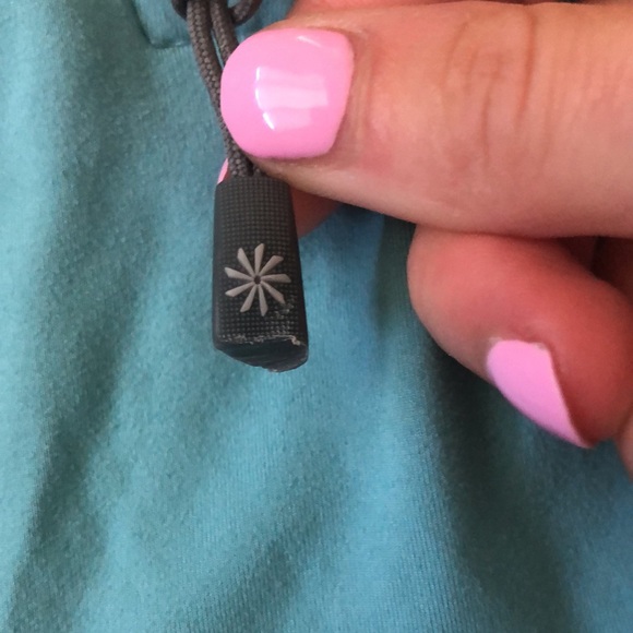 Athleta Blue/Green Longsleeve Half Zip Pullover Women’s Size XS - Picture 8 of 9